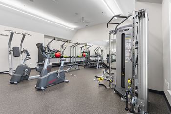Fully-functional fitness center